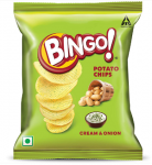 Bingo! Potato Chips , 130g Pack, Cream&Onion Potato Chips