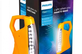 prebook – PHILIPS OjasMini Rechargeable LED Lantern Emergency Light (Yellow)