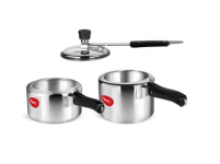Pigeon by Stovekraft Aluminium Pressure Cooker 2 and 3 Litre Inner