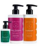 Arata Intensive Hair Fall Control Kit With Onion & Hempocado Oil