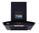 Inalsa 60 cm Filterless Curved Glass Chimney