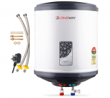 Longway Superb 35 ltr with Free Installation Kit Automatic Storage Water Heater with Multiple Safety System & Anti-Rust Coating 5 Star Rated