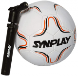 SYNPLAY Machine Stitched Mini Foot Ball with Pump