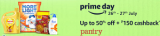 Prime Day Up to 50 % off & Flat ₹ 150 cashback”